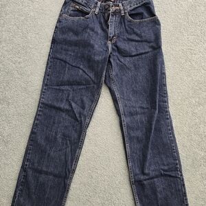 Lee Dark Blue Straight Jeans